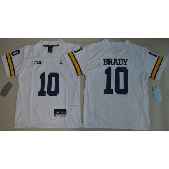 tom brady wolverines jersey